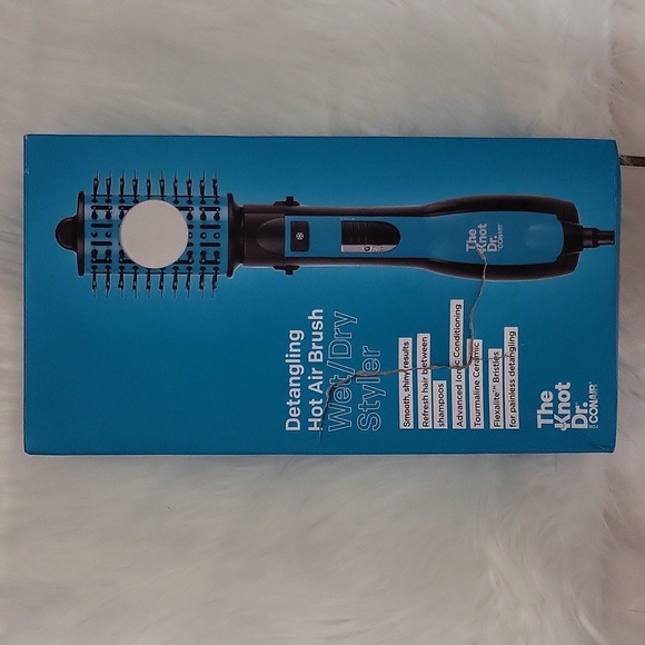 SALE!! Brand New Detangling Hot Air Brush The Knot Dr. By Conair - Picture 1 of 6